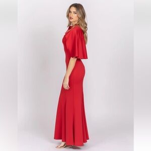 Black Halo Cristanta Gown in Molten